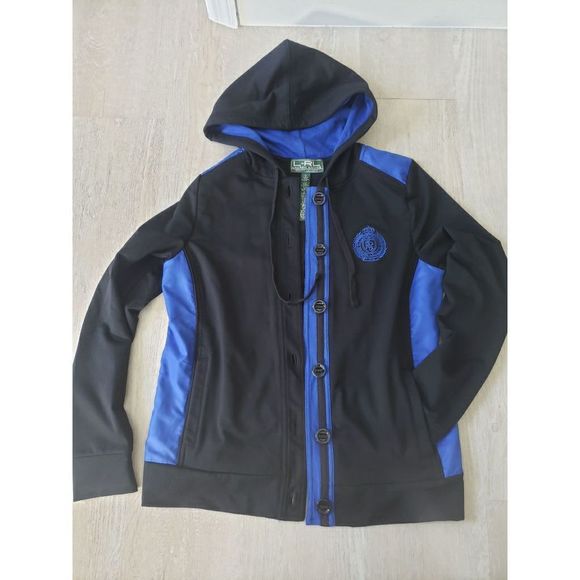 Lauren Ralph Lauren Tops - Lauren Ralph Lauren Active Size Medium button up hoodie